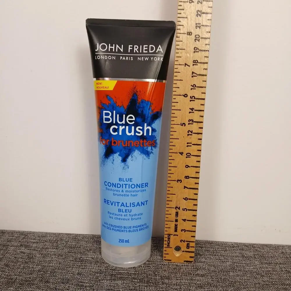 John Frieda Blue Crush Conditioner For Brunettes 250ml x2 Bundle NEW Sealed Tone - Picture 5 of 7